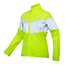 Endura, Damen Urban Luminite EN1150 Wasserdichte Jacke: Neon-Gelb - XS
