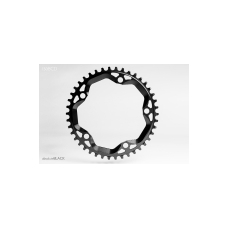 absoluteBLACK, Kettenblatt, RUND, Gravel - Cyclocross, 1x 130/5, 42 Zähne, BLACK - schwarz - BK