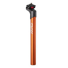 FUNN, SEATPOST, BLOCK PASS SEATPOST, AL6061,2D Forged, Adjustable offset15,20,25mm, 31.6mm - 400mm, Blast Orange