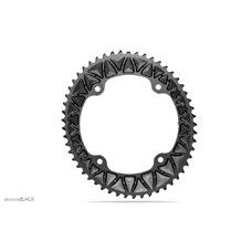 absoluteBLACK, Kettenblatt, OVAL, Road, für Campagnolo, 2-fach 145/4Loch, kompatibel 11- & 12-fach, BLACK 53T