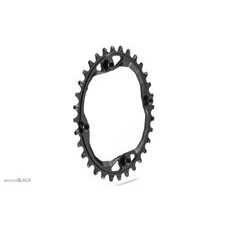 absoluteBLACK, Kettenblatt, OVAL, MTB, 1x 104/4, kompatibel mit SHIMANO HG+ 12fach Kette, BLACK only - nur SCHWARZ, 32 Zähne