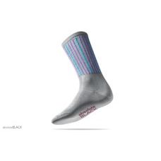 absoluteBLACK, Bike Socken, mit absoluteBLACK Logo,  LONG - GREY - grau, Size: 39-41