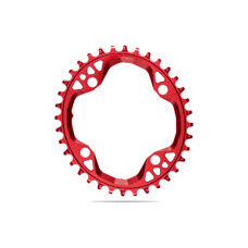 absoluteBLACK, Kettenblatt, OVAL, MTB, 104/4 N/W, RED - ROT, 36 Zähne