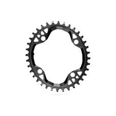 absoluteBLACK, Kettenblatt, OVAL, MTB, 104/4 N/W, BLACK - SCHWARZ, 36 Zähne