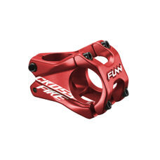 FUNN, STEM, CROSSFIRE STEM  Ø31.8, AL6061 Forged, 0° Rise, Steer 1-1/8", 31.8 mm, 31.8 mm - 35mm, Red