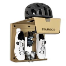 STASDOCK, Fahrrad Wandhalterung, Bike Wall Organizer, für 1 Bike, New Gold - gold