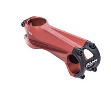 FUNN, STEM, STRYGE STEM -5˚, AL6061, -5° Rise, Steer 1-1/8", 31.8 mm - 100mm, Bead Blast Red w/mirror polish