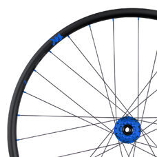 Tune, Rear Wheel Disc, Gravel Carbon, Crosser Carbon Disc, ClimbHill CL 28h, 12mm, Standard Bearings, HG10/11/12 3T End, DL, Nip, blue