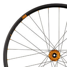 Tune, Front Wheel Disc, Gravel Carbon, Crosser Carbon Disc, KillHill CL 28h, 12mm, Standard Bearings, DL, Nip, orange