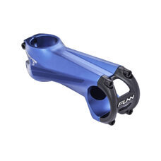 FUNN, STEM, STRYGE STEM -5˚Ø35, AL6061, -5° Rise, Steer 1-1/8", 35 mm - 100mm, Bead Blast Blue w/mirror polish