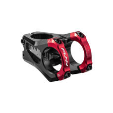 FUNN, STEM, EQUALIZER STEM Ø31.8 - Zero Rise, AL6061 FULL CNC, 0 Rise, Steer 1-1/8", 31.8 mm - 42mm, Red