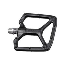 FUNN, PEDAL, Python Gen2, AL6061 Forged, Thin flat pedals, Cartridge axle system, Cartridge axle system - Cr-Mo Axle w/Steel Black Pins, Anod. Black