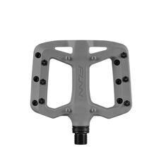 FUNN, PEDAL, Taipan S, Junior FLAT-Pedal, 95mm x 80mm, Glass Fiber, Round Head Pins, Grey