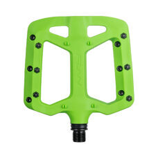 FUNN, PEDAL, Taipan S, Junior FLAT-Pedal, 95mm x 80mm, Glass Fiber, Round Head Pins, Green