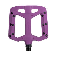 FUNN, PEDAL, Taipan, FLAT-Pedal, 95mm x 80mm, Glass Fiber, Round Head Pins, Purple