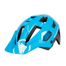 Endura, SingleTrack Helm: Electric Blue  - L-XL