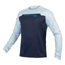 Endura, MT500 Burner Trikot (langarm) : Ink Blue  - S