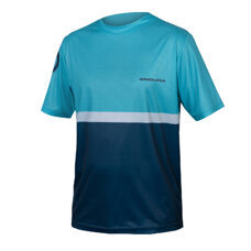 Endura, SingleTrack Core T-Shirt II: Blaubeere  - M