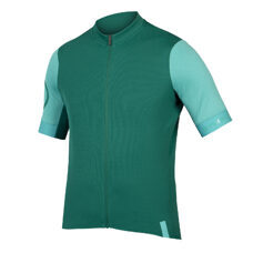 Endura, FS260 Trikot (kurzarm): Smaragdgrün - S (Relaxed Fit)