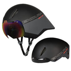 Endura, D2Z Aeroswitch Helm: Schwarz - L-XL