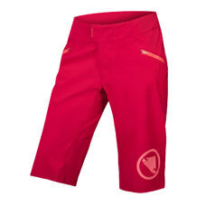 Endura, Damen SingleTrack Lite Shorts: Beere - S (Short Fit)