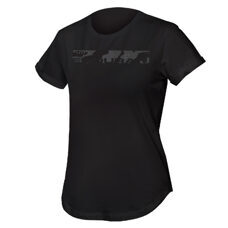 Endura, Damen One Clan Organic T-Shirt Camo: Schwarz - S