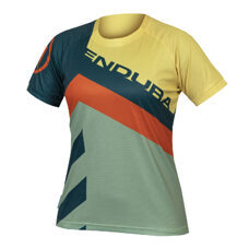 Endura, Damen SIngleTrack Print T-Shirt LTD: Sattes Teal  - S