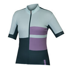 Endura, Damen FS260 Print Trikot (kurzarm): Violet - S