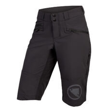 Endura, Damen SingleTrack Short II: Schwarz - XS