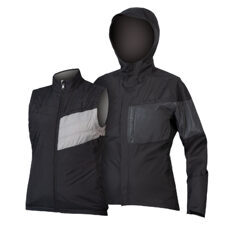 Endura, Damen Urban Luminite 3 in 1 Jacke II: Schwarz - S