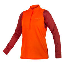 Endura, Damen Singletrack Fleece: Paprika - S