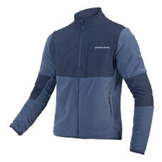 Endura, Hummvee Full Zip Fleece: Ensign Blau - L